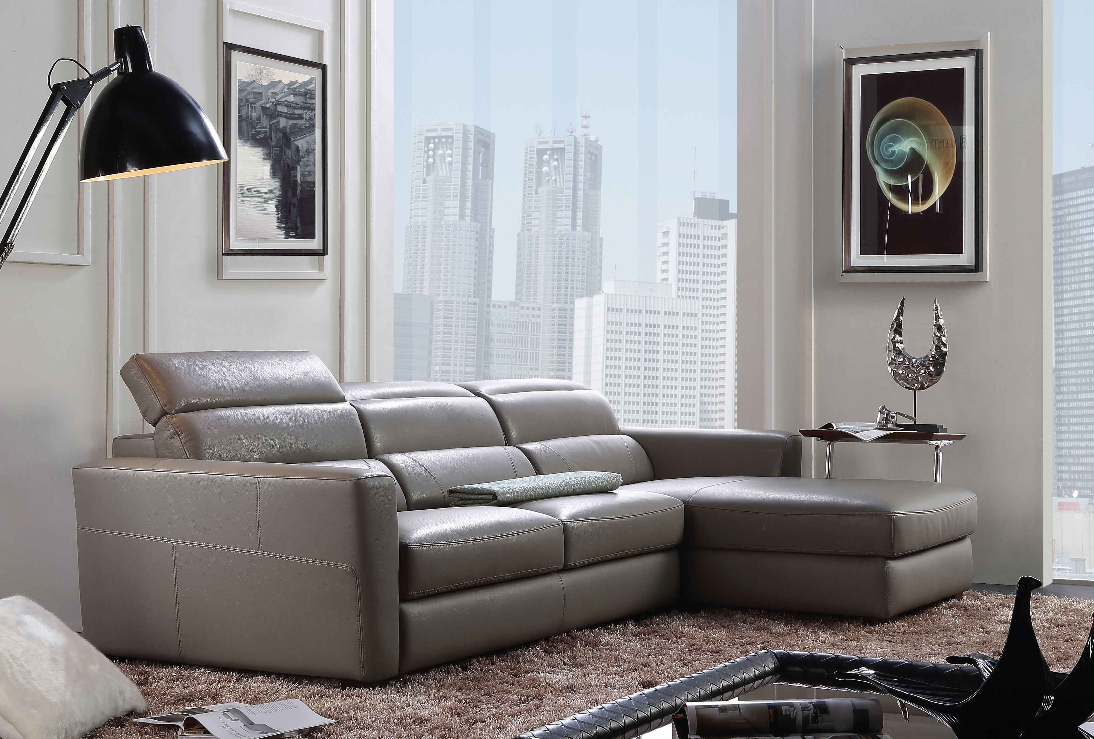  LEATHER SOFA  RL1318